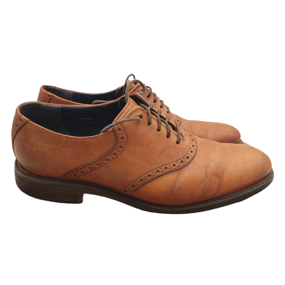 Cole Haan Other - Cole Haan Oxford Shoes Mens 8 M Brown Leather British Tan Derby C28884
